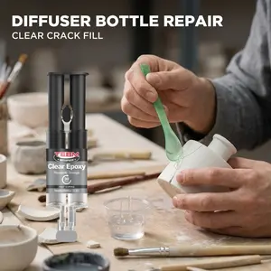 Transparent Epoxy Resin, Anti-Yellowing, Bubble-Free, Self-Leveling, Ideal for Jewelry Making, DIY Art, Home Repair, Outdoor Furniture, Garden Decor