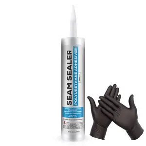 Polyurethane Seam Sealer Automotive Compound Kit - Durable & Flexible Auto  Filler - Seam & Joint Compound for Bare, Primed or Painted Surfaces - Automotive Seam Sealer White - RV Roof Sealant