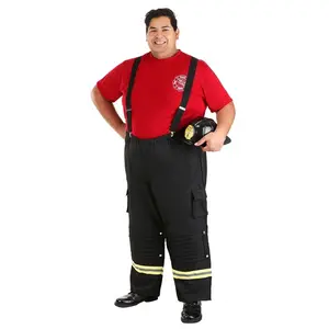 Plus Size Fire Captain Men's Costume