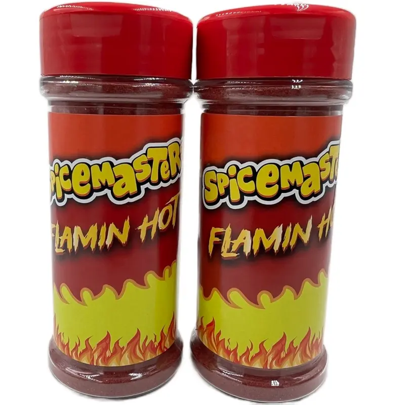 SPICEMASTERS DUO FLAMING HOT SEASONING Powder Flavor Authentic Mexican Bulk Single savory dish Salt Extra Fancy Taco Chili bundle Addictive Natural