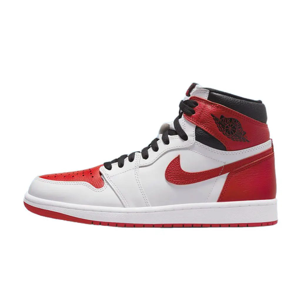 Men's Jordan 1 Retro High OG "Heritage" Wht/Univ Red-Black (555088 161)