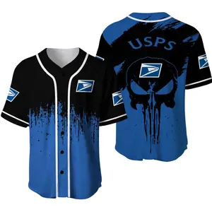 Postal Service Baseball Jersey, Postal Worker Jersey