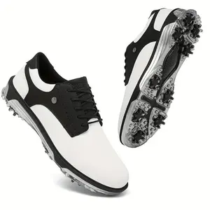 Men's Athletic Golf Shoes, Professional Non-slip Breathable Comfort Sneakers, Casual Outdoor Golf Sneakers, Sporty Footwear For All SeasonsGift