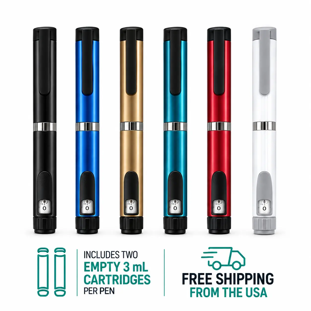 V3 Precision Dispensing Pen, Reusable Metal Stylus Pen for Phones & Tablets, Supports up to 60 Units, Reusable Metal Pen