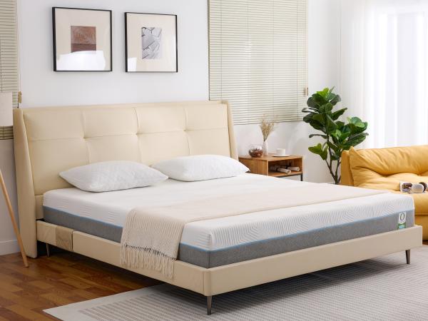 Mattress Gel Memory Foam Queen Size Mattresses in a Box for Back Pain Relief, Firm Foam Bed-Mattress for for Cool Sleep, CertiPUR-US Certified