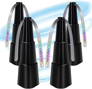 Fly Fans for Tables 4 Pack - Fly Repellent for Outdoor Indoor Meal - Portable Automatic Picnic Table Food Fly Fans -Fly repellent Fans Spinner for Restaurant, Party, Home