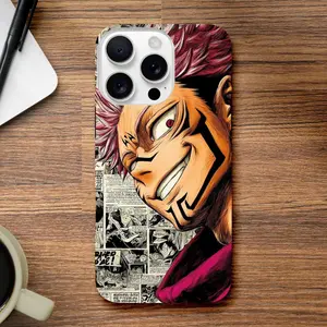 Jujutsu Anime Manga Phone Case – Shounen Style Cover for iPhone & Samsung