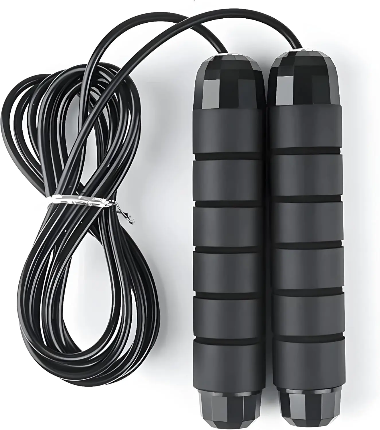 Jump Rope - Tangle-Free Rapid Speed with Ball Bearings -jump Rope for Men, Women, Kids and Adults – Home Exercise and Slim Body Adjustable Speed Jump Ropes for Fitness at Home Gym Workout