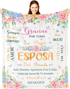 Abuelita Gifts in Spanish, Regalos para Abuela, Grandma Birthday Gifts, Grandma Gifts from Grandchildren, Birthday Gifts for Grandma Unique, Abuelita Gift from Grandaughter Blanket 50x60in