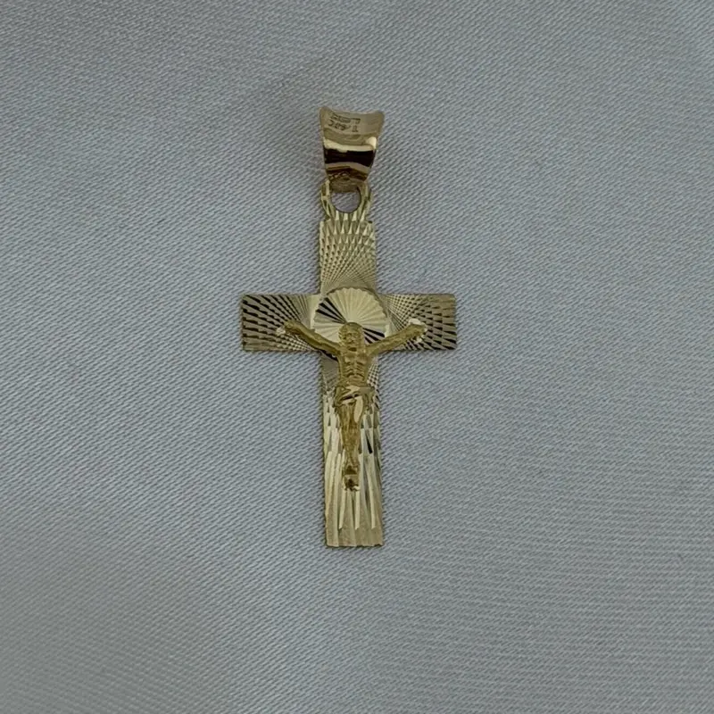 14k Gold Small Cross - Religious Jewelry for Baptisms, First Communions
