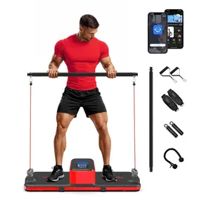 Smart Home Fitness Resistance Trainer - A multifunctional training machine with a load capacity of 140kg, it is a full-body strength training device, a portable fitness equipment that can replace resistance bands, weight equipment, and other fitness