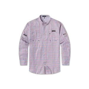 Harbor Cay Fishing Shirt - Abaco Grid