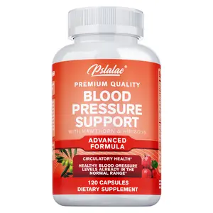 Pslalae is a premium blood pressure supplement containing extracts from olive leaf, hawthorn, hibiscus flower, and other ingredients to support healthy blood pressure.