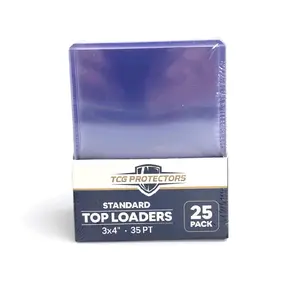 TCG PROTECTORS: 3x4" 35pt Top Loaders