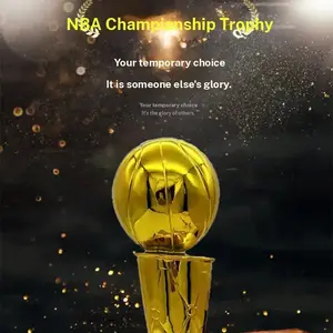 Basketball Trophy Nba Championship Cup Resin Award, Perfect Birthday Gift & Holiday Present, Sports Memorabilia Collectible