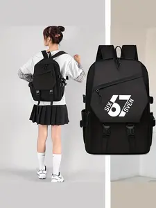 Men's Functional Large Capacity Backpack, Durable Waterproof Laptop Bag, Scratch-Resistant Daily Use, Rain Protection for School & Travel, Multifunctional Backpack