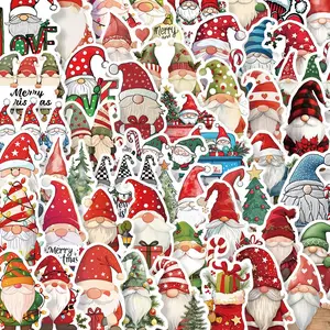 Dwarf Pattern Sticker (50pcs/set), Self Adhesive Decorative Sticker, DIY Decals for Water Bottle, Laptop, Scrapbooking, Journal Making, Ornaments, Sticker Sheets