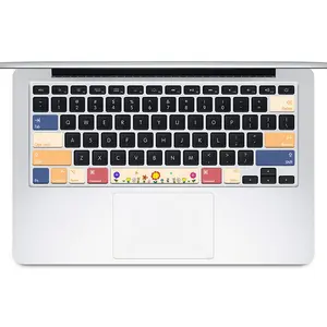 Apple Macbook Air Keyboard Stickers, Durable Replacement Keycaps, Easy DIY Installation, Perfect Fit for Macbook Air 13.6 Inch M2/m3/m4/m5