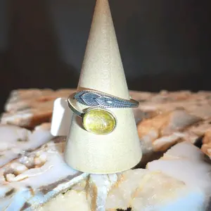 Rutilated Quartz Ring