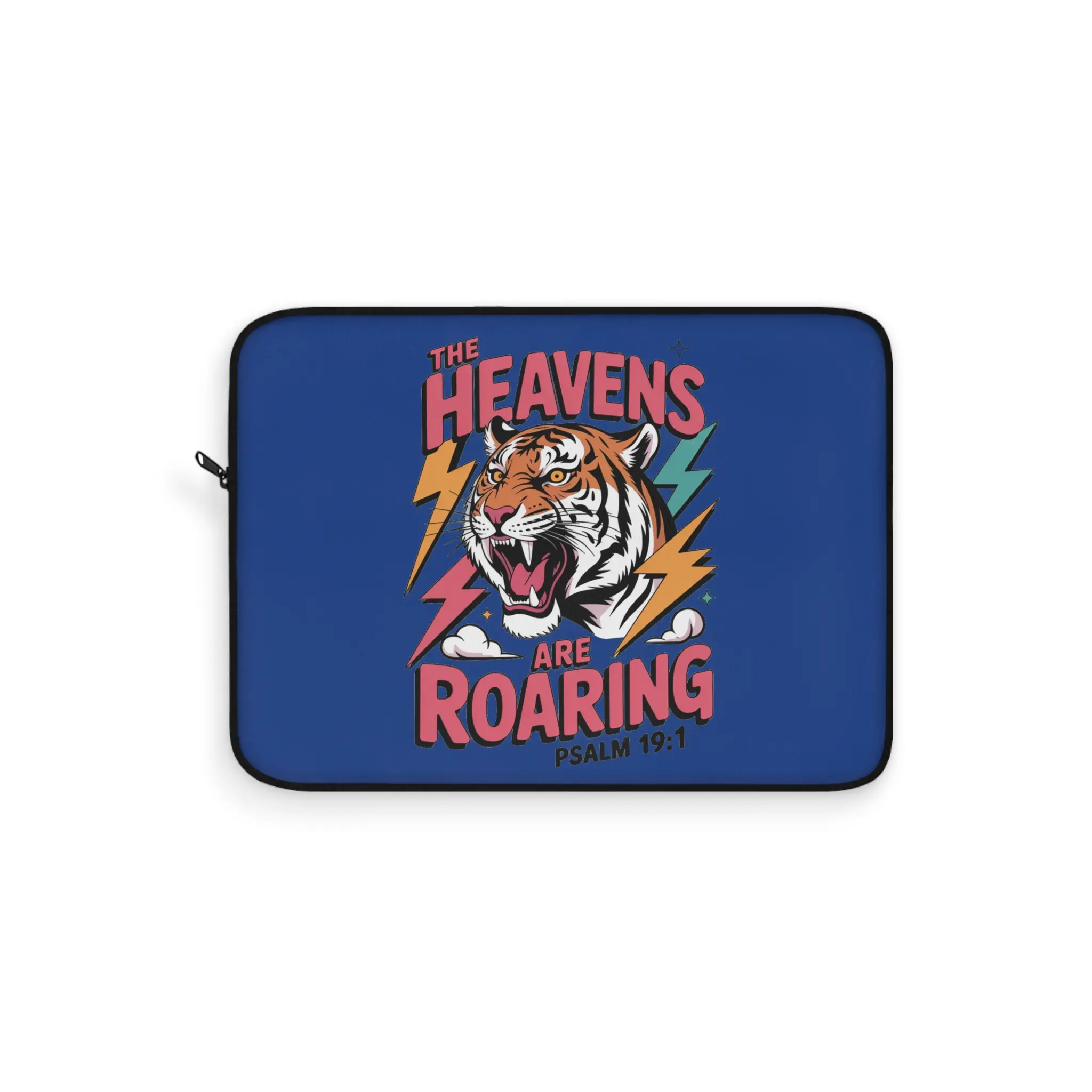 Bold Tiger Laptop Sleeve - Fierce Tech Case, Modern Computer Cover, Unique Gift for Animal Lovers, Stylish Office Accessory, Psalm [...]