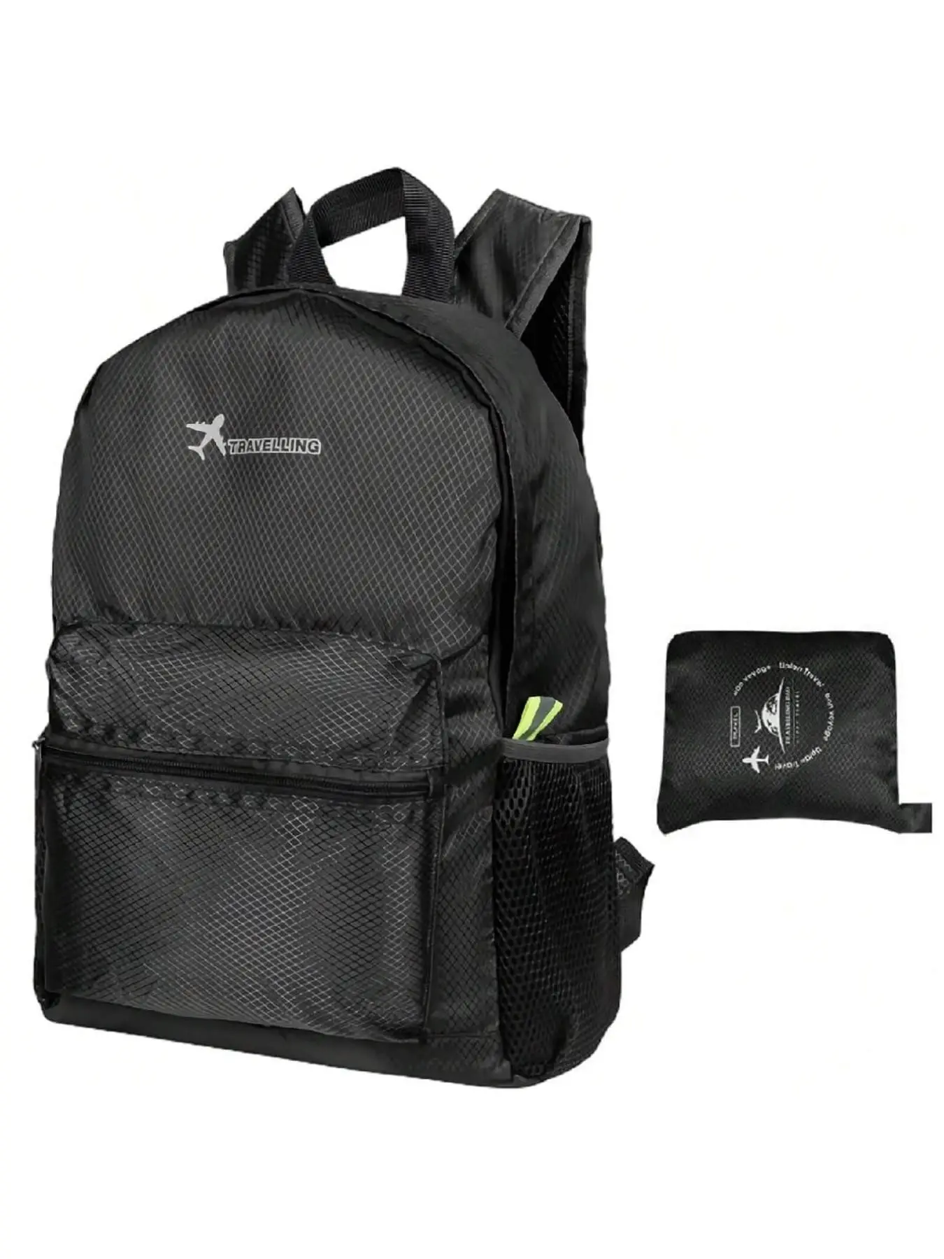 15L Foldable Backpack, Ultra-Light Waterproof Daily Use Backpack, Unisex Small Hiking Backpack, Walking Backpack, Foldable Travel Backpack, Lightweight Waterproof Backpack, Multifunction Backpack