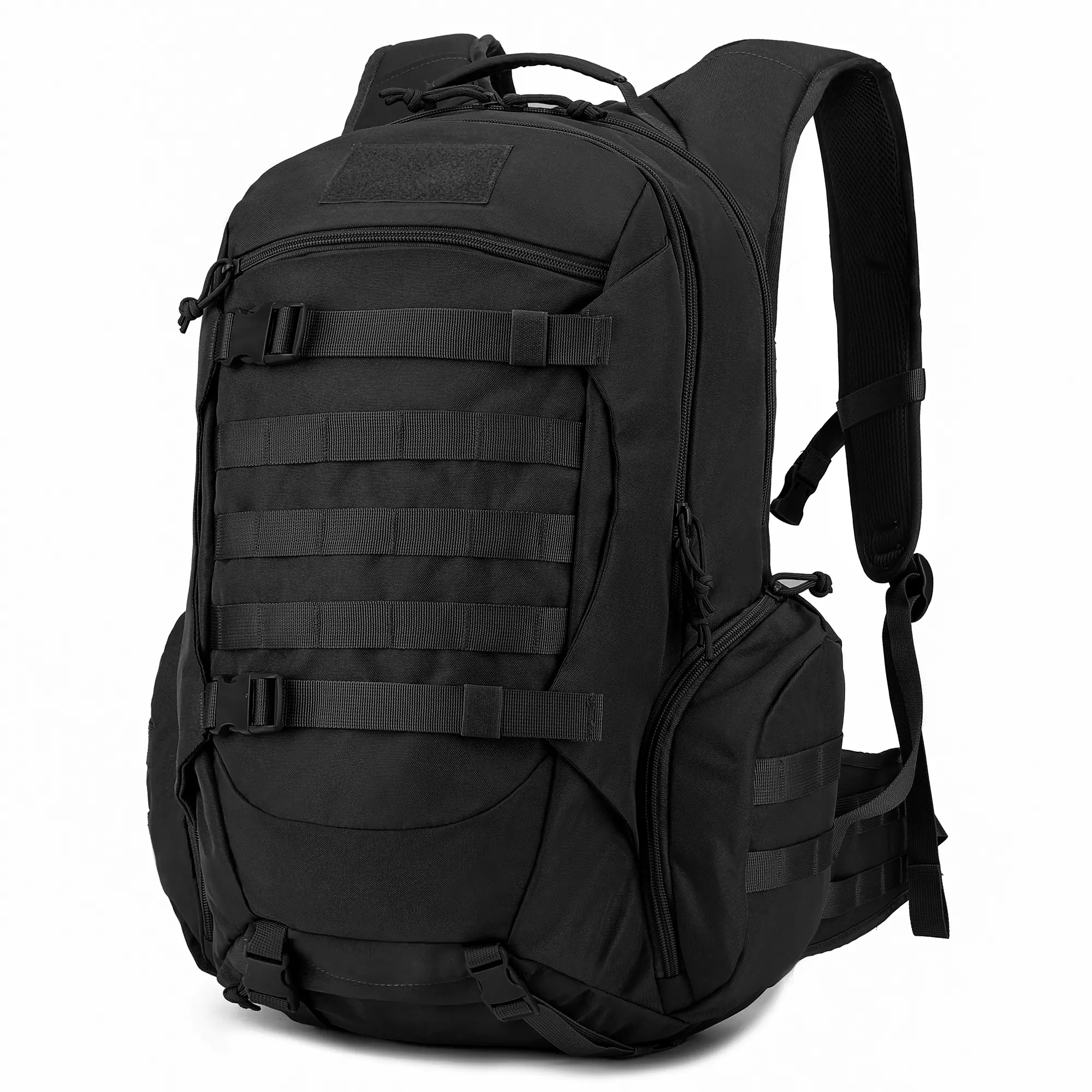 Mardingtop 35L tactical backpack Molle hiking backpack suitable for assault bag camping hiking military bottle holder motorcycle (with rain cover) Multifunction Camo tactical gear military backpack camping  backpack heavy  duty multi-functional backpack