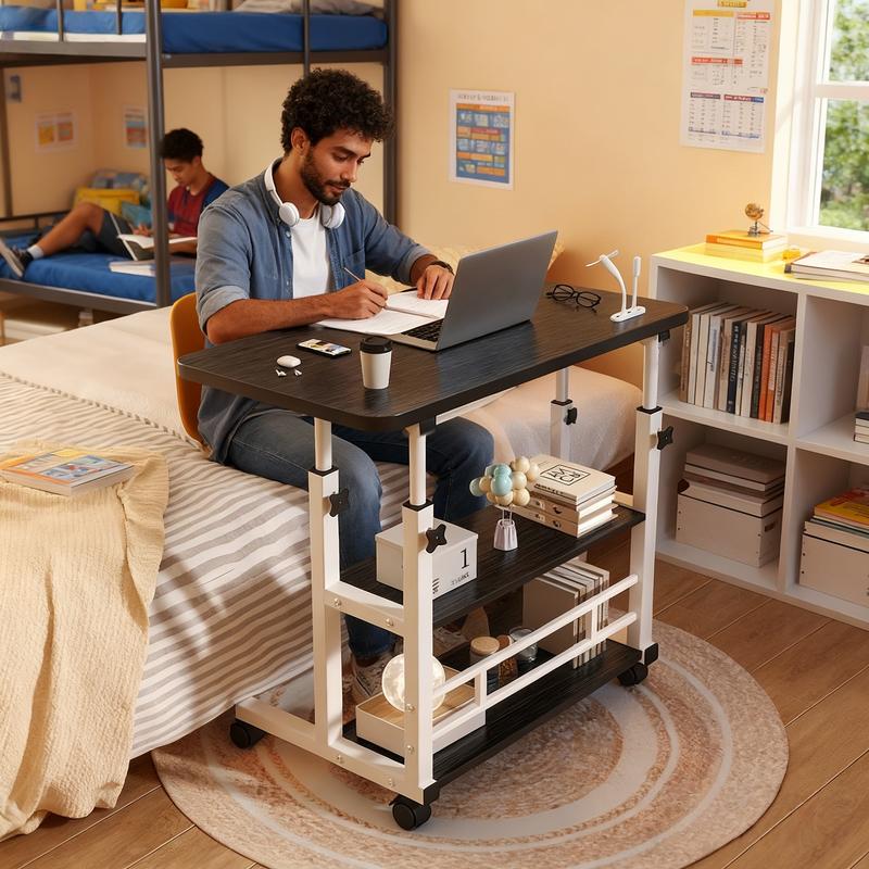 standing desk rolling desk portable desk stand up desk small desk small standing desk rolling desk adjustable height walking pad walking pad desk mobile desk rolling table walking desk tall desk