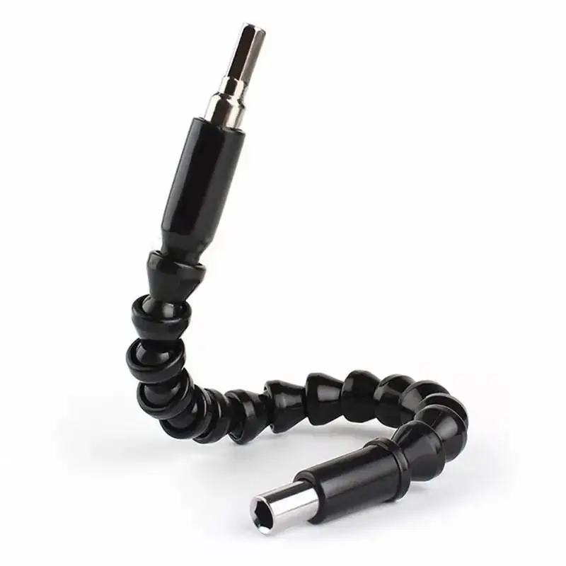 Flexible Drill Bit, Extension Flexible Shaft Drill Bit, Extension Screwdriver Bit Holder, Flexible Screwdriver Extension for Drill Connector, Power To