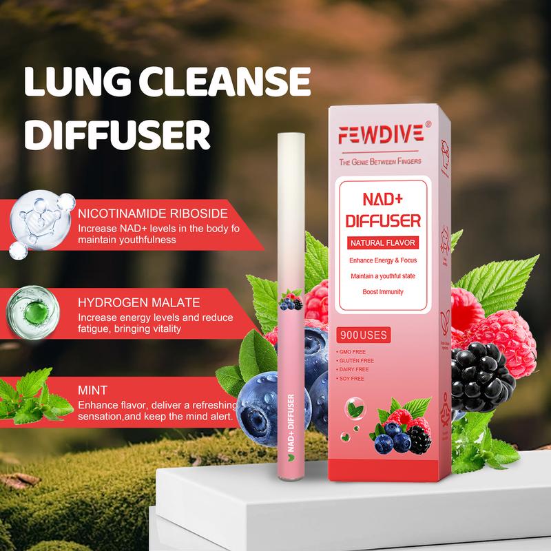 FEWDIVE Flavor  Freshness：Herbal Lavender (Vitamin B12) Herbal Mint (Vitamin B12) Mixed Berry NAD+Chamomile Orange
