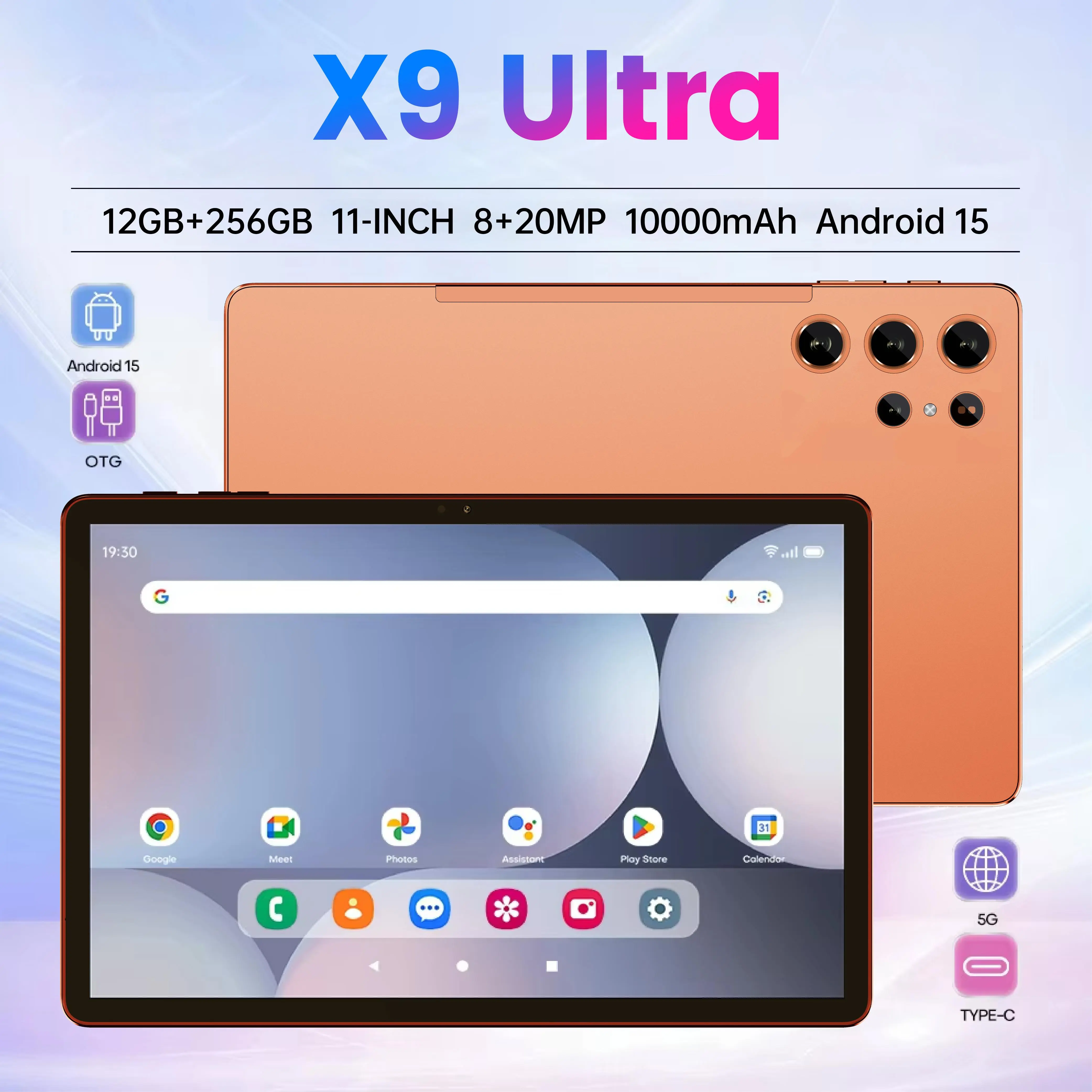 TikTokShopSpringGlowUp】X9 Ultra 11” Android Tablet | Touchscreen