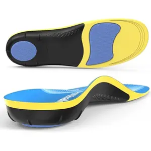 Heavy Duty Plantar Fasciitis Insoles - 220+ lbs High Arch Support Orthotic Inserts for Pain Relief, Flat Feet, Heel Pain, Work Boots