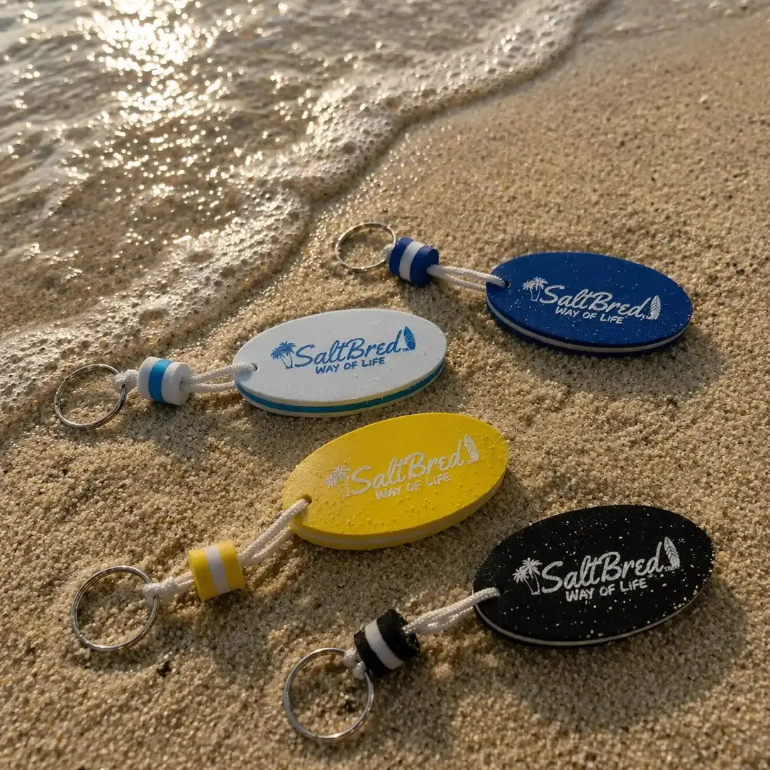SaltBred Floating Keychain