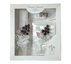 First Communion Boy Candle Set
