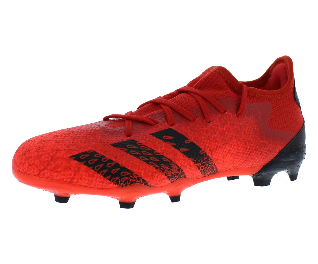 Adidas Predator Freak .3 Men's Soccer Cleats, Low Cut Athletic Shoes with a Lace-up Fit for Firm Ground Sports
