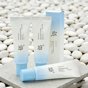 3PCS Beauty of Joseon Relief Sun Aqua-Fresh SPF50+ Ultra-Light Korean Sunscreen with Rice Water & Panthenol Hydrating Non-Greasy No White Cast for Sensitive & Acne-Prone Skin