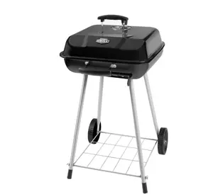 Expert Grill 17.5 Inch Charcoal Grill with Wheels and Adjustable Dampers