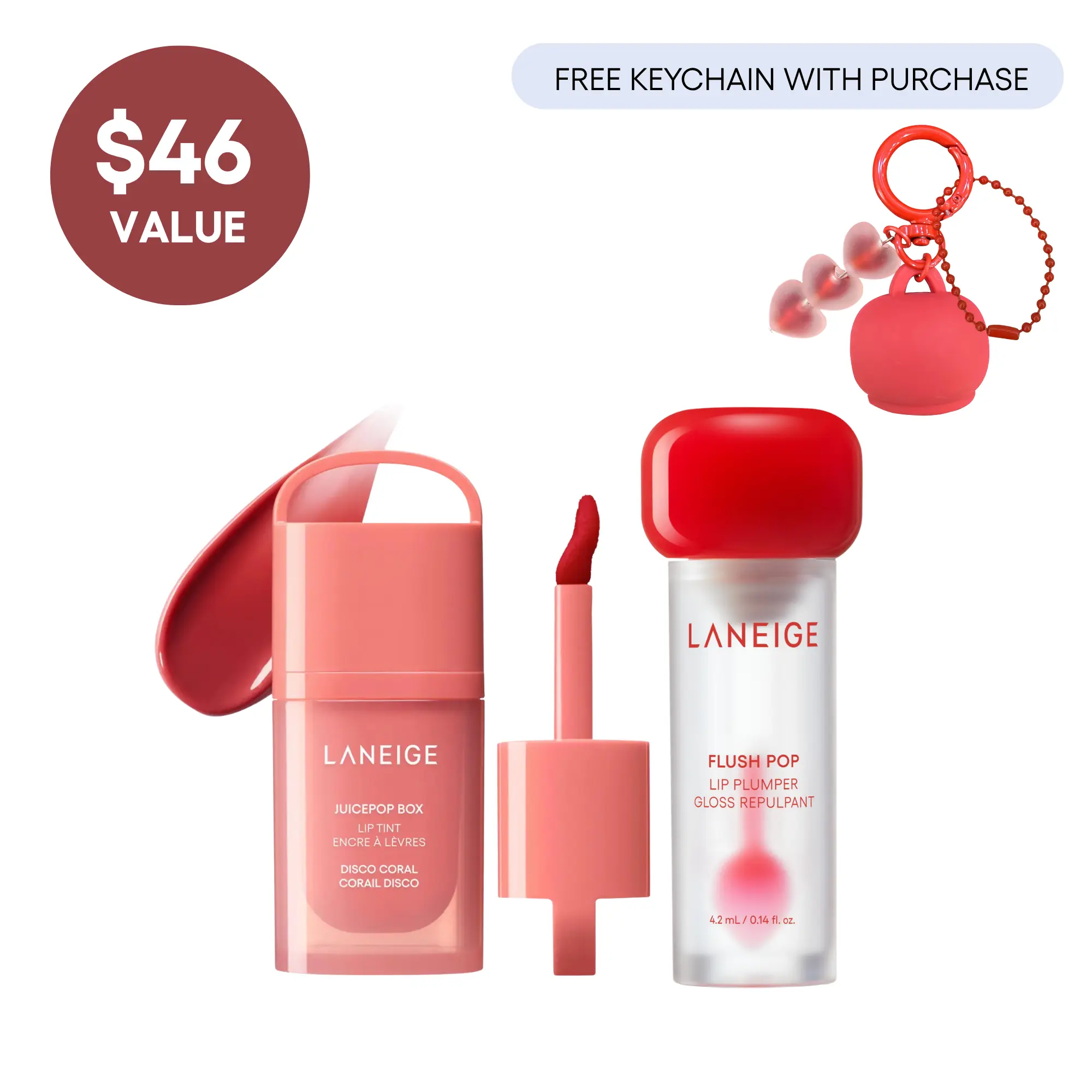 NEW Exclusive Bundle: Laneige Flush Pop & JuicePop Box Lip Duo