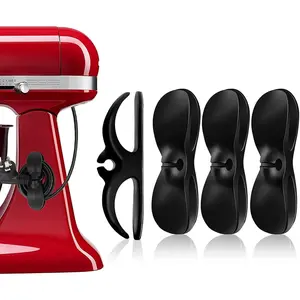 4 Pack Cord Organizer for Appliances, Cord Holder Cord Wrap  Organizer Stick  Flat or Round Surface for Small Kitchen Appliances, Blenders, Coffee Maker,  Cookers and Air Fryer (Black)