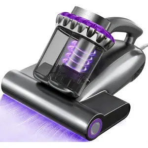 Upgrade Mattress Vacuum Cleaner - 16kPa  Suction & 40000 RPM, LED Display Bed Vacuum Cleaner Dust Detection, 253.7nm UV-C Light & HEPA, 149? Heat & Negative  for Bed Sofa, Model MV03