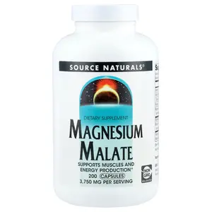 Source Naturals Magnesium Malate, 200 Capsules