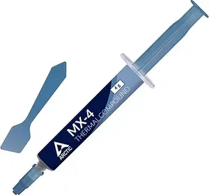 MX-4 (incl. Spatula, 4 g) - Premium Performance Thermal Paste for All Processors (CPU, GPU - PC), Very high Thermal Conductivity, Long Durability, Safe Application