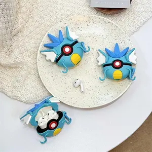 1 Gyarados headphone case,Cute wireless Bluetooth earphone case, drop resistant, durable and stylish electronic accessory, suitable for AirPods pro3/1/2/3/4/pro/pro2(Different models may have different shapes)