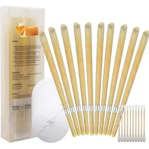 10Set-Ear Wax Removal Tool, Ear Wax Removal Tool Kit,Family Cotton Swab with Storage Box