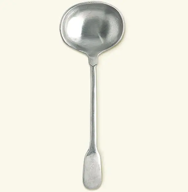 {Match 1995} Antique Pewter Spoon :: Gravy