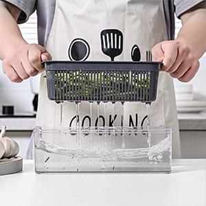 [15 In 1 Multifunctional Chopper] 15 In 1 Multifunctional Vegetable Chopper - Pro Onion Chopper, Food Slicer Dicer Cutter, Kitchen Essential Gadget With 7 Blades - For Effortless Potato, Tomato, Cucumber & Carrot Preparation