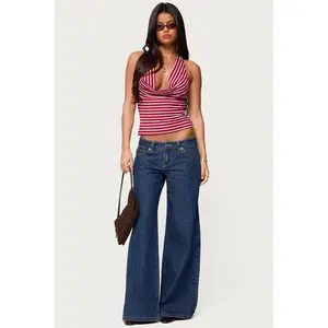 Raiyne Low Rise Wide Leg Jeans