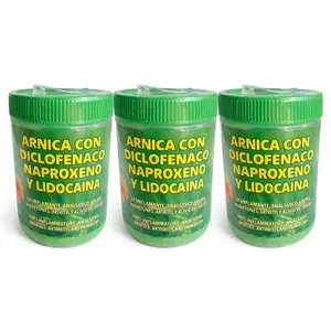 3 Pack Gel Arnica Diclo Lido Desinflamante – Warming Body Massage Formula for Relaxation & Skin Care, 125 g