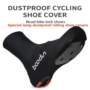 Reflective Cycling Shoe Covers for Night Riding, Waterproof Windproof & Breathable Bike Overshoes,Dustproof Zippered Bicycle Overshoes – Safe & Comfortable for Cyclists