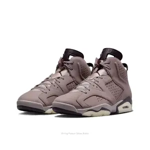 Retro High-Top Basketball Sneakers Smoky Purple