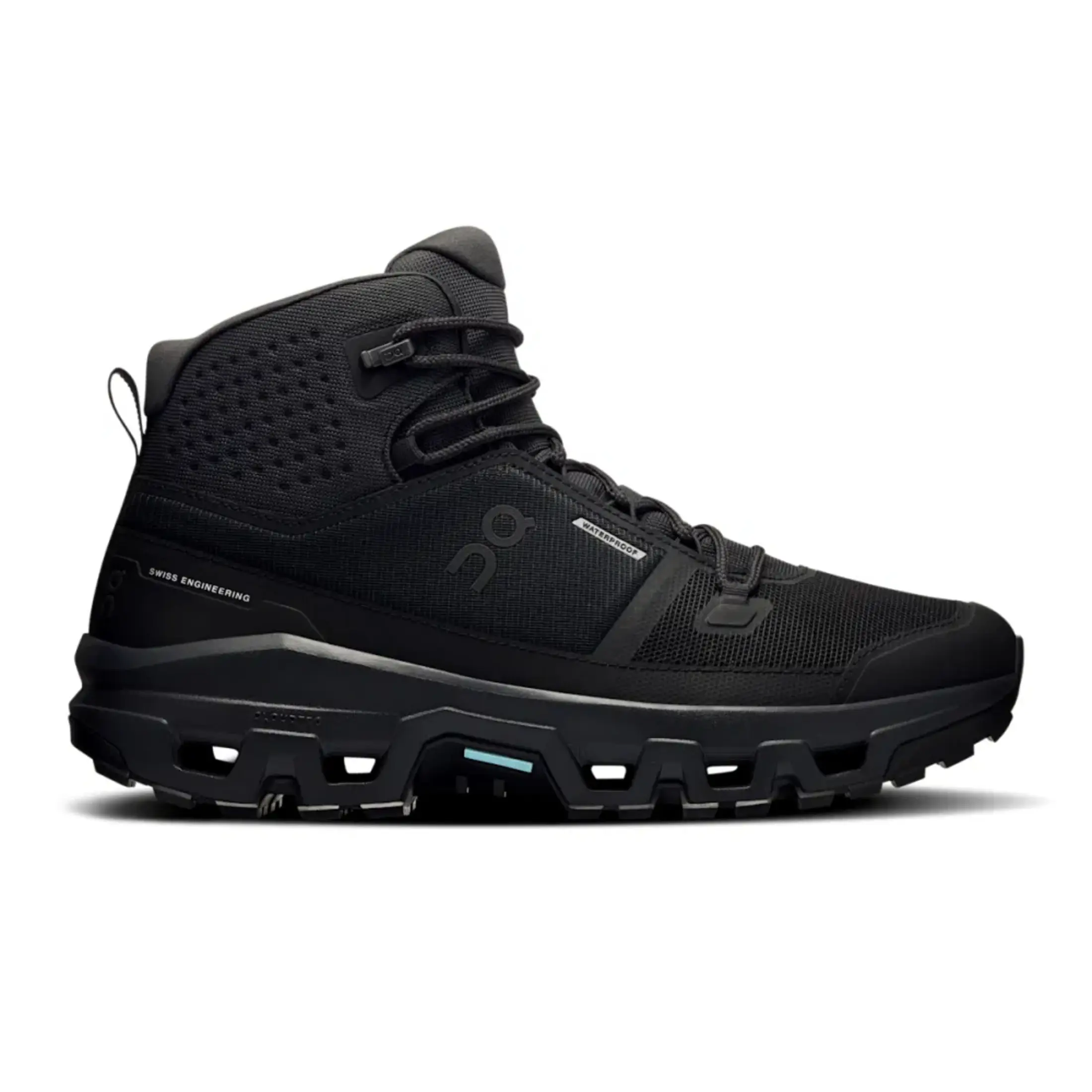 On Running Cloudrock Waterproof Triple Black Men's Fashion Shoes New